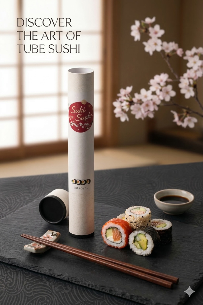 Suki Sushi Roll Packaging